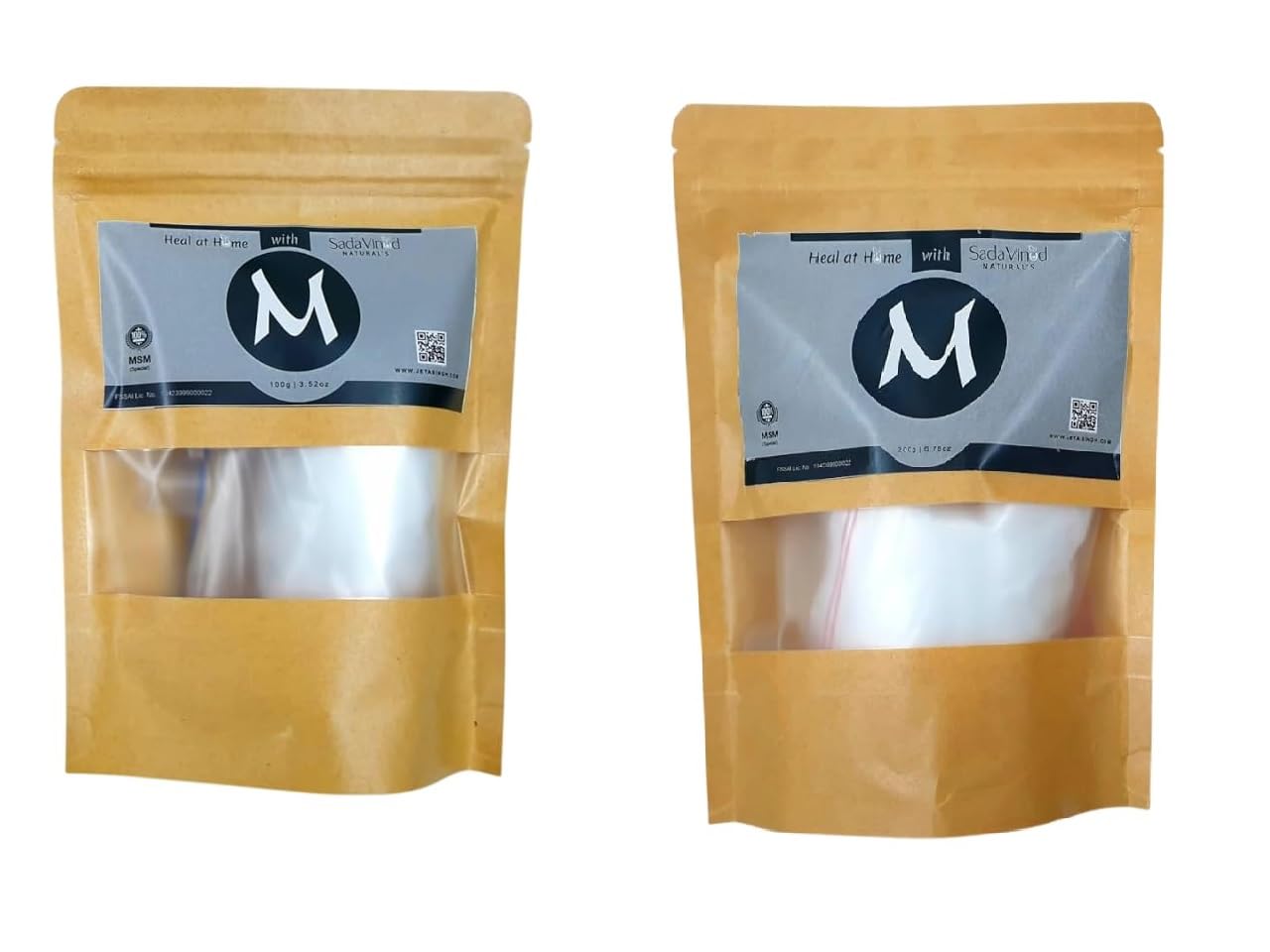 MSM Powder Methylsulfonylmethane Powder 100 GM