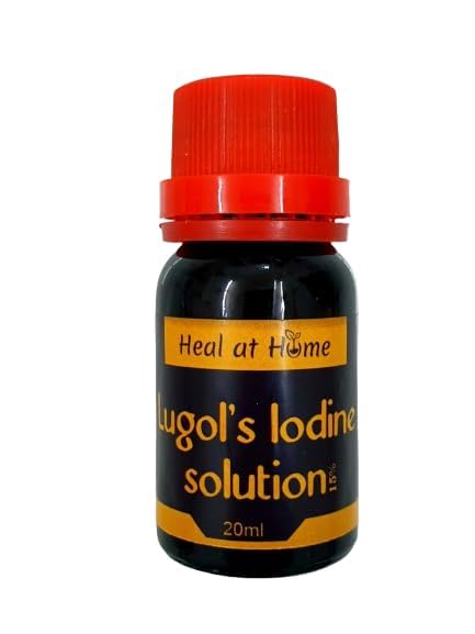 HEAL Lugols Iodine Solution 15% Pack of 3